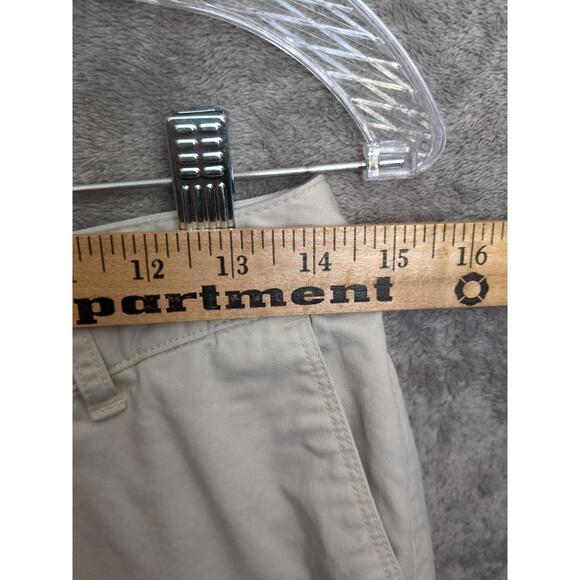 Womens Pants Size 4 Khaki Business Casual‎ Minimalist Academia Preppy Coastal - Picture 2 of 8
